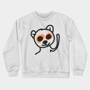 Orange Eyes Crewneck Sweatshirt